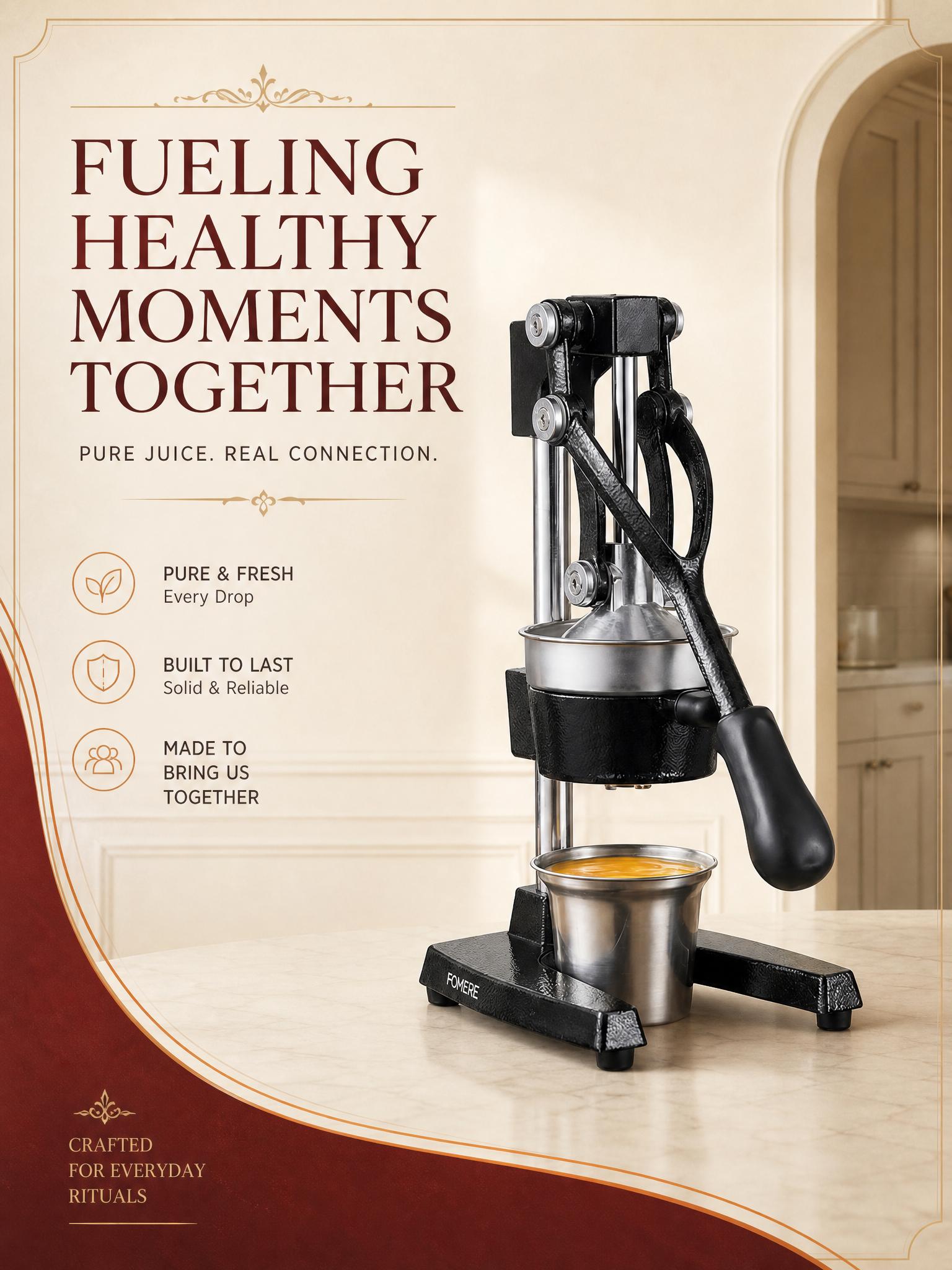 เครื่องคั้นน้ำผลไม้แบบมือหมุน, - Citrus Juicer Bar บทวิจารณ์และราคา