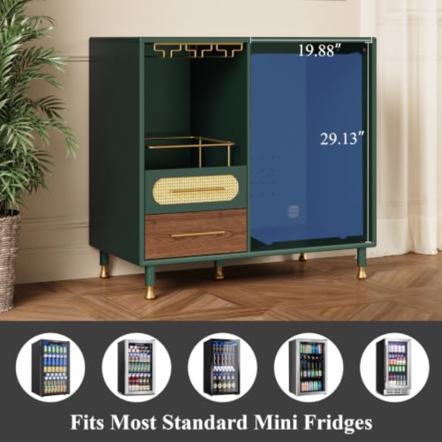 ตู้บาร์พร้อมพื้นที่สำหรับตู้เย - Home Bar And Fridge บทวิจารณ์และราคา