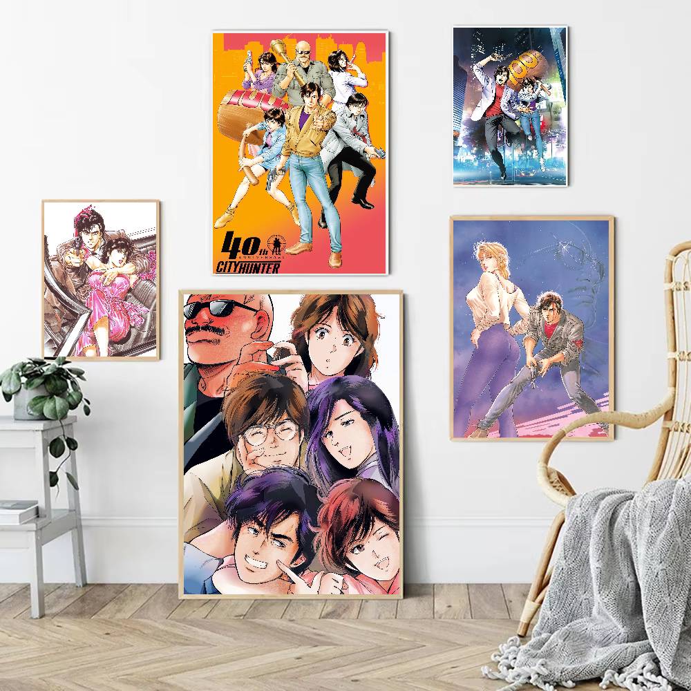 โปสเตอร์อนิเมะ City Hunter สำห - Home Bar And Theater บทวิจารณ์และราคา