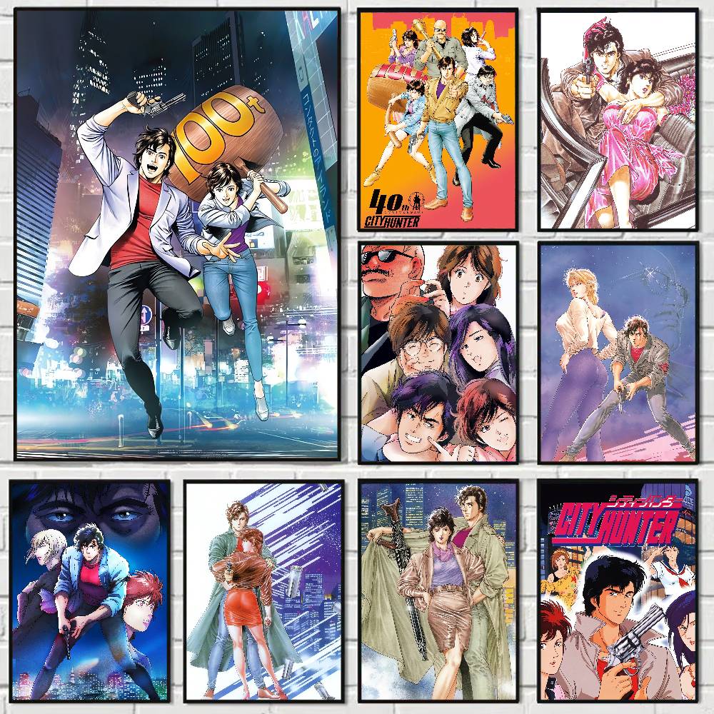 โปสเตอร์อนิเมะ City Hunter สำห - Home Bar And Theater บทวิจารณ์และราคา