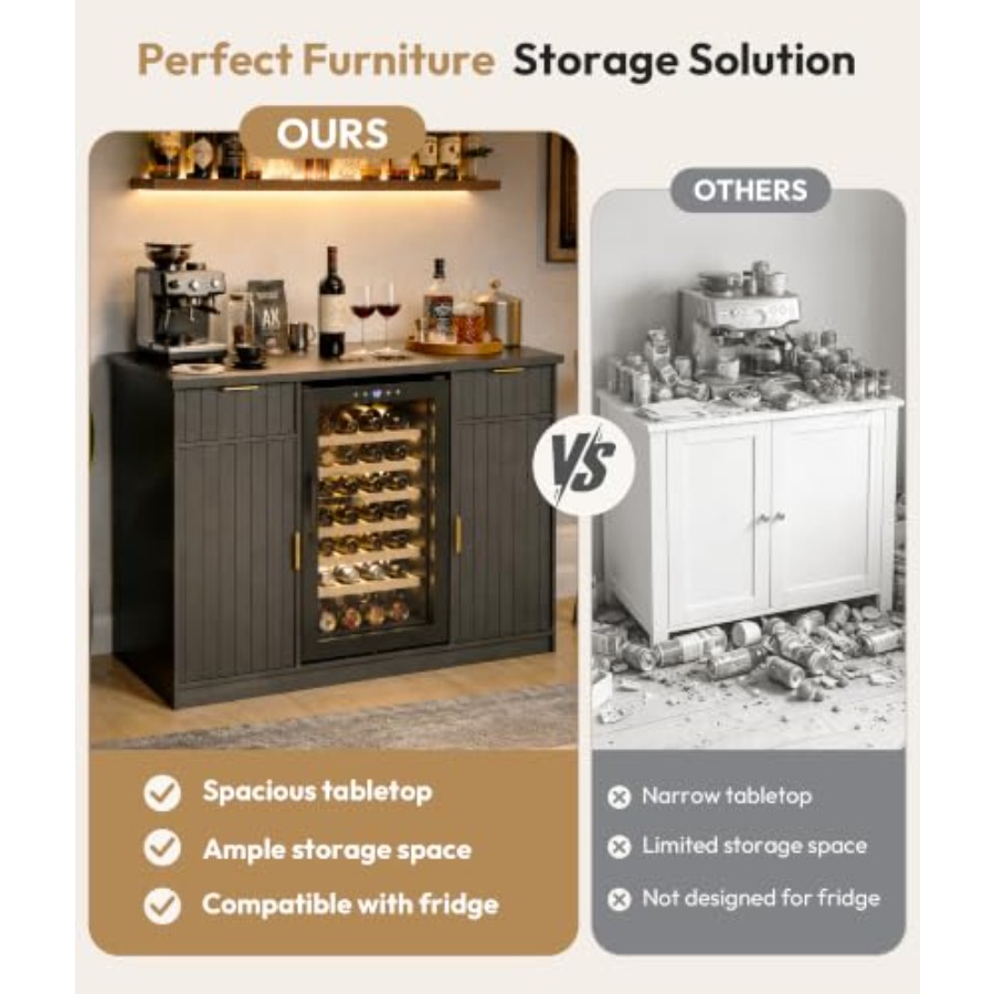 ตู้เก็บของสำหรับบาร์กาแฟ 53 พร - Home Bar And Fridge บทวิจารณ์และราคา